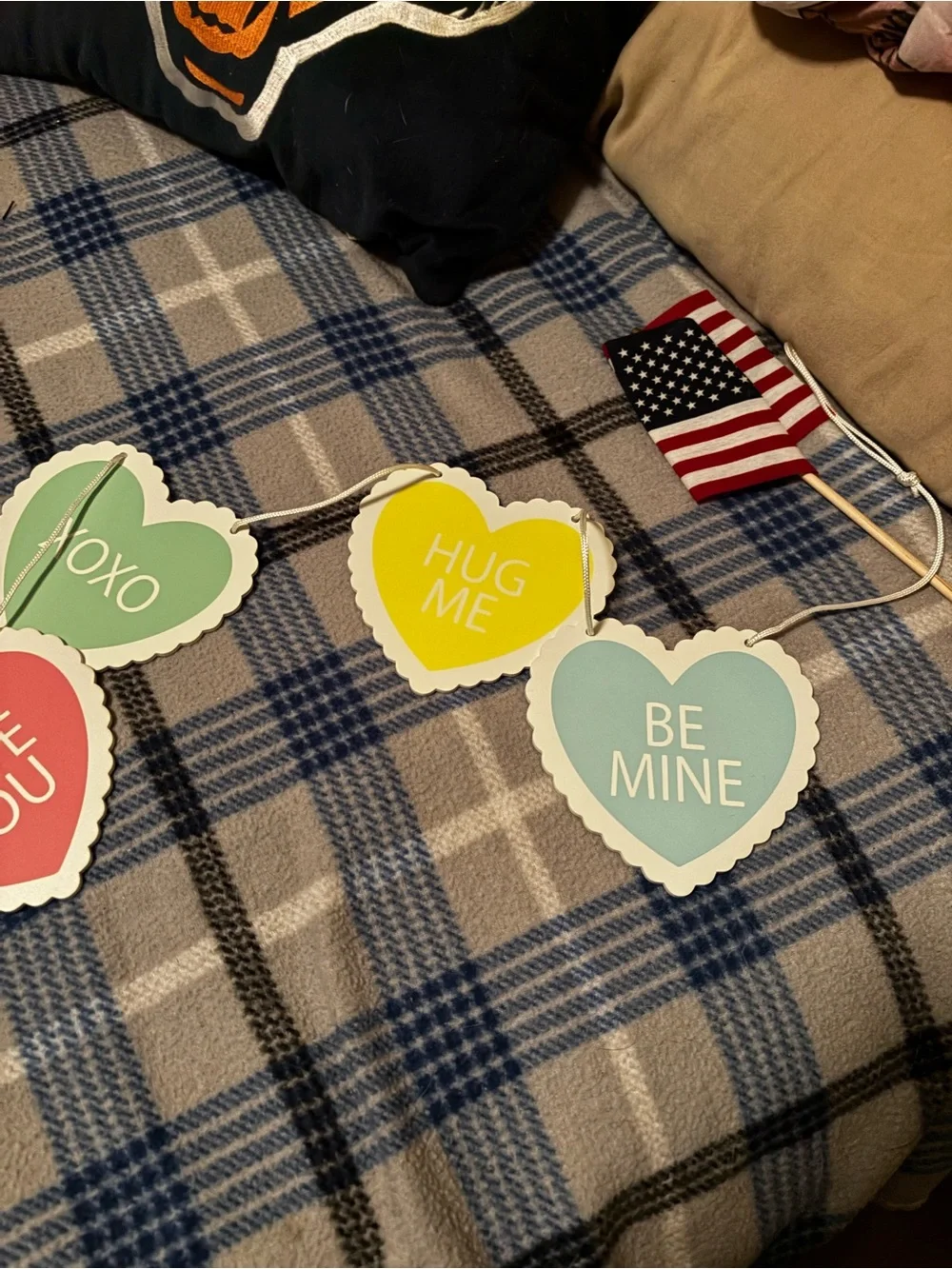 Party Heart Message Banner Garland - Pastel Multi-Color